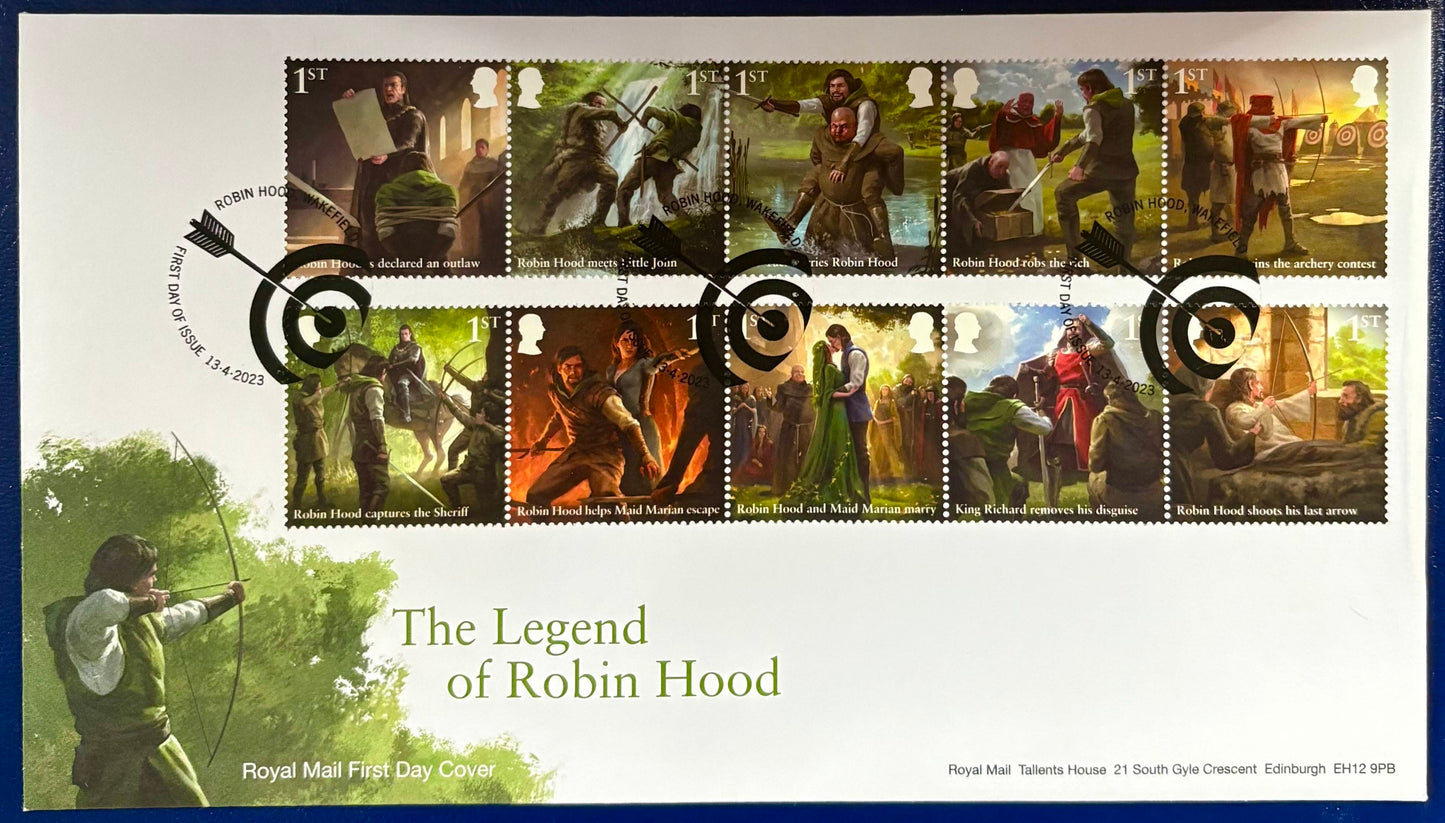 Robin Hood Ersttagsbrief