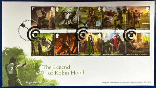 Robin Hood Ersttagsbrief