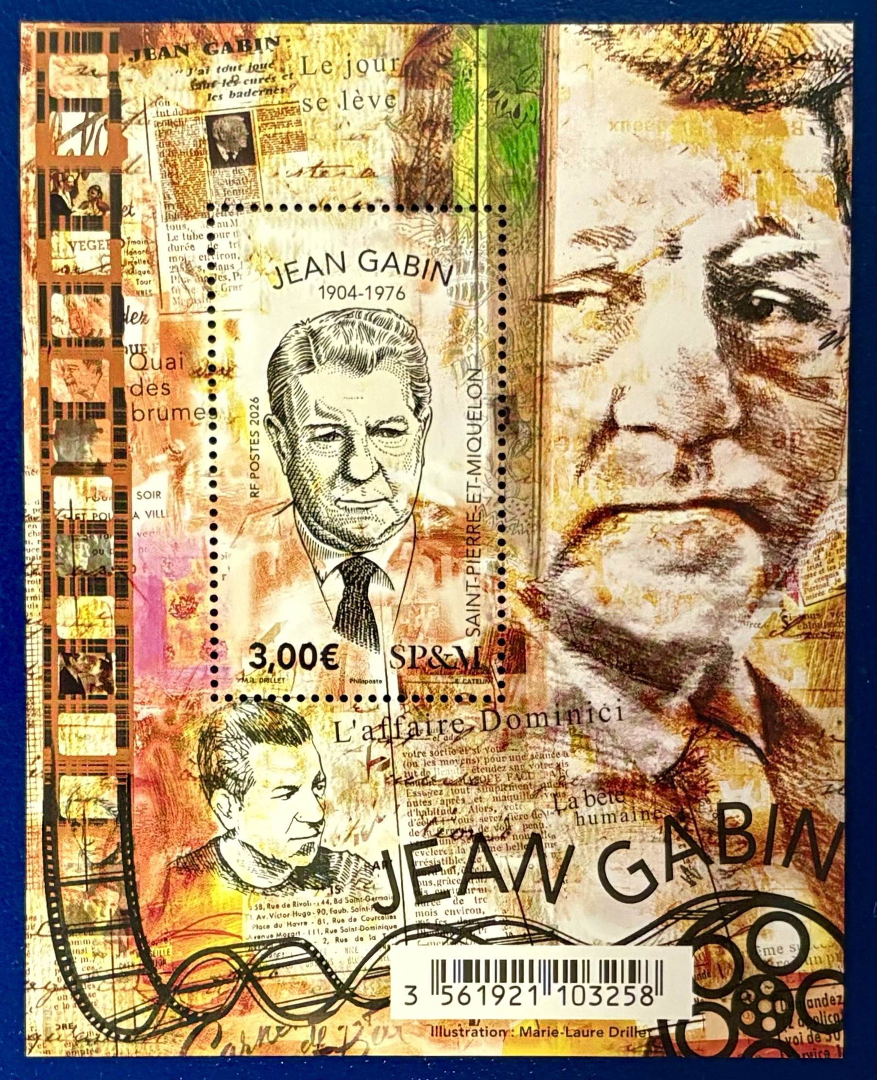 Jean Gabin Blockausgabe