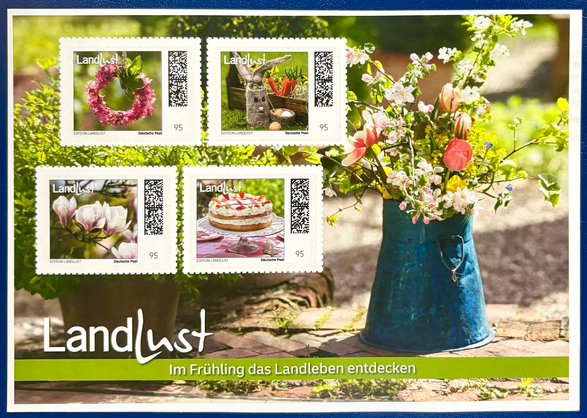 Limitierter Block "Landleben im Frühling"