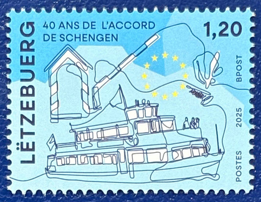 Luxemburg - 40 Jahre Schengener Abkommen – Ein Stück europäische Geschichte! 