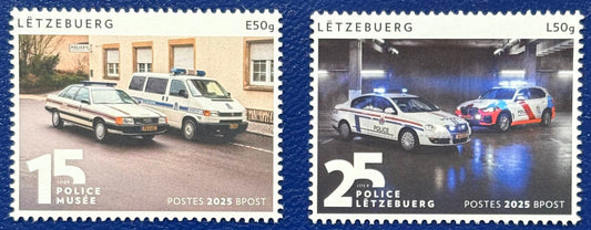 Die Polizeiautos von Luxemburg
