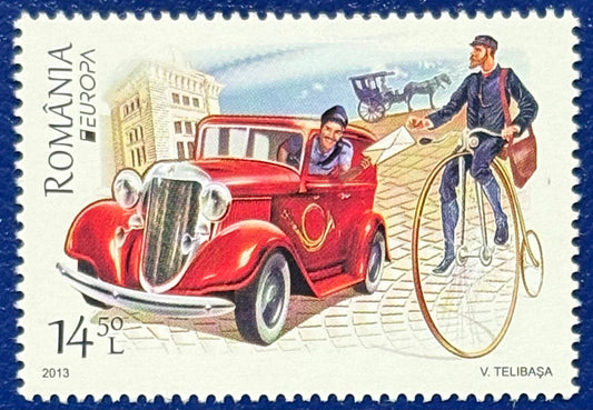 Oldtimer  Doppeldecker und Hochrad