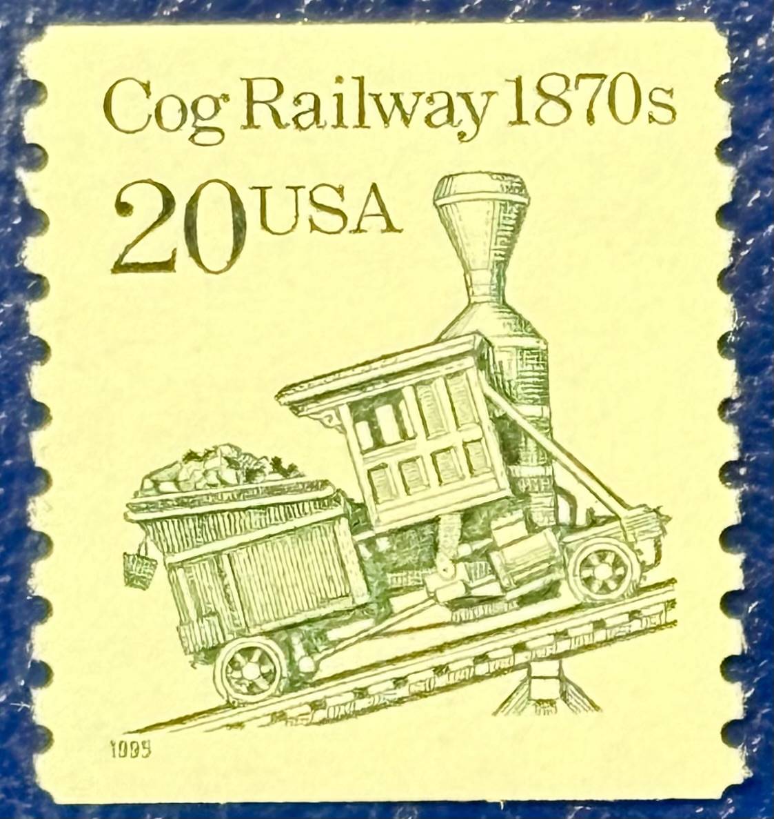 USA Zahnrad Dampflokomotive