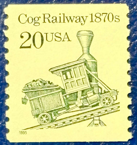 USA Zahnrad Dampflokomotive