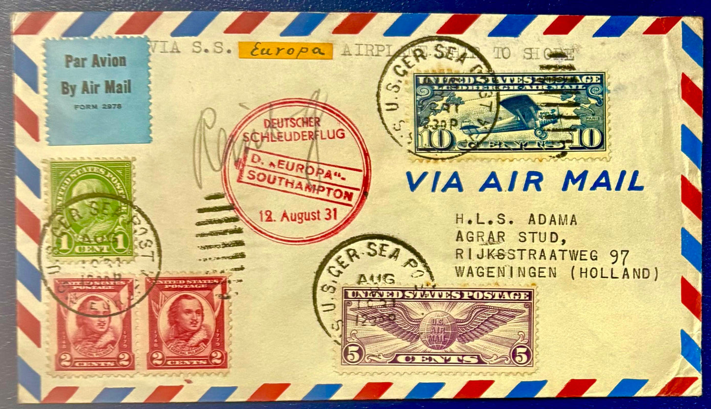 Katapultpost USA 1931