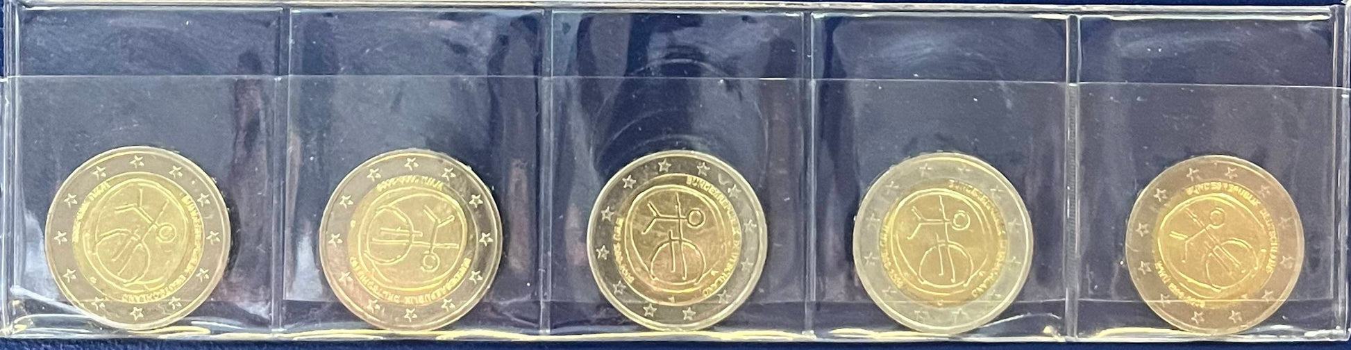 2-Euro-Gedenkmünze 2008 – Hamburger Michel (5 Prägezeichen)