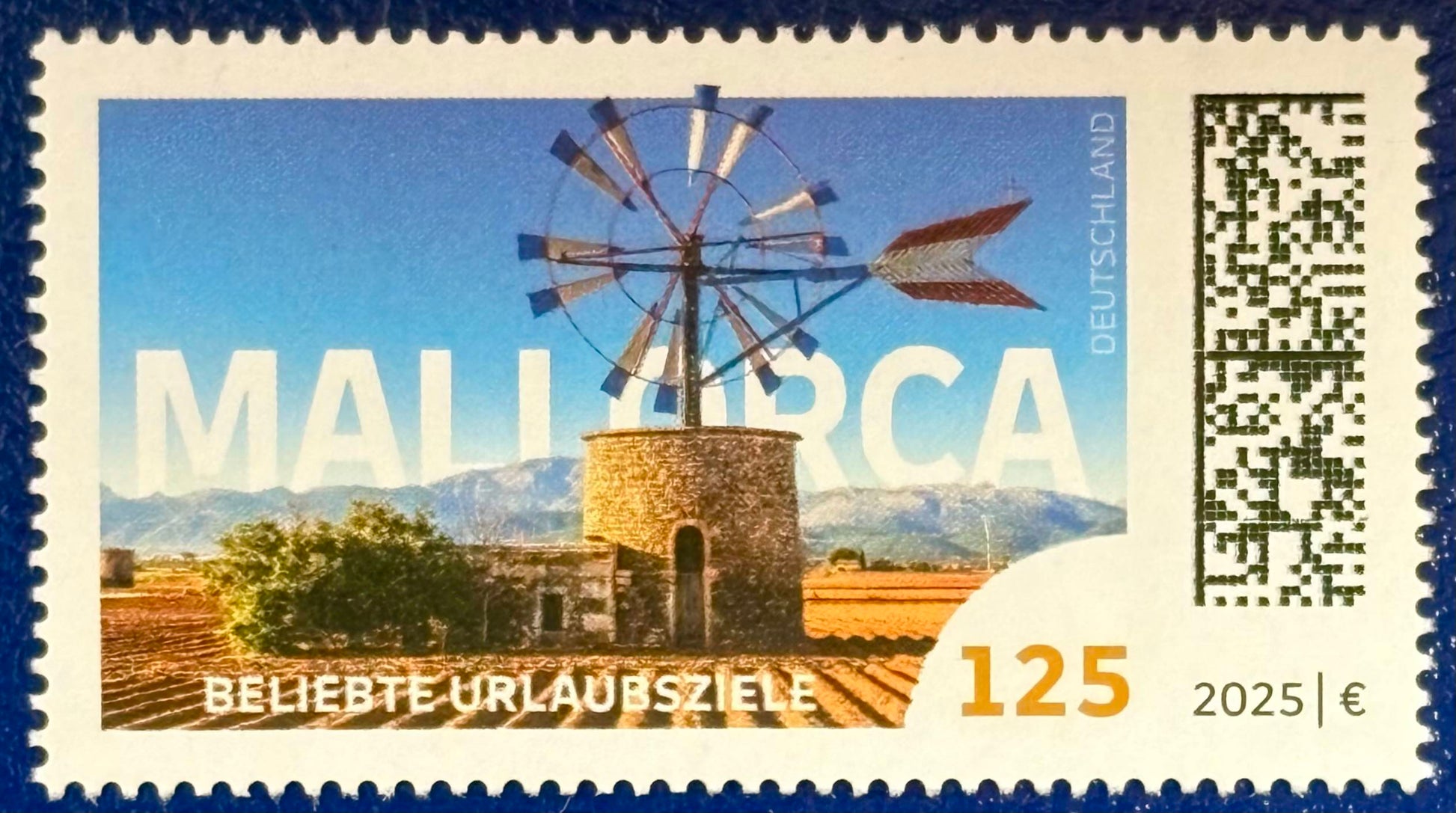 Unsere Mallorca Briefmarke