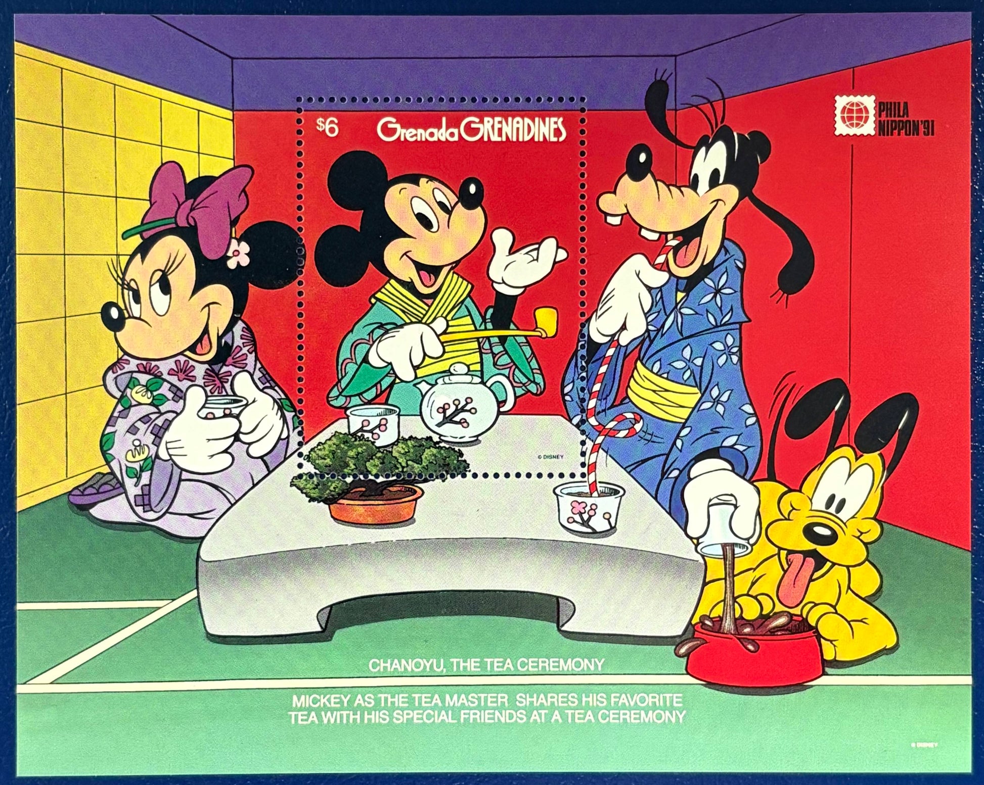 Micky beim Afternoon Tea