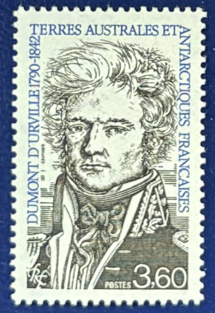 Französische Gebiete in der Antarktis - Einzelwert "200. Geburtstag von Jules Sébastien César"