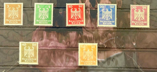 Deutsches Reich Nr. 355-61 postfrisch